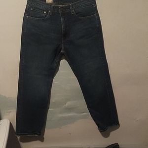 Levi's denim jeans 35x30 ..505 regulars